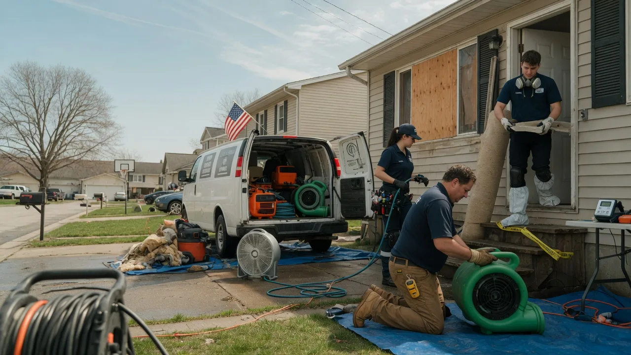 Water Damage Restoration in Greenville, MS near me